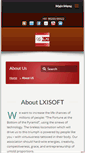 Mobile Screenshot of lxisoft.com